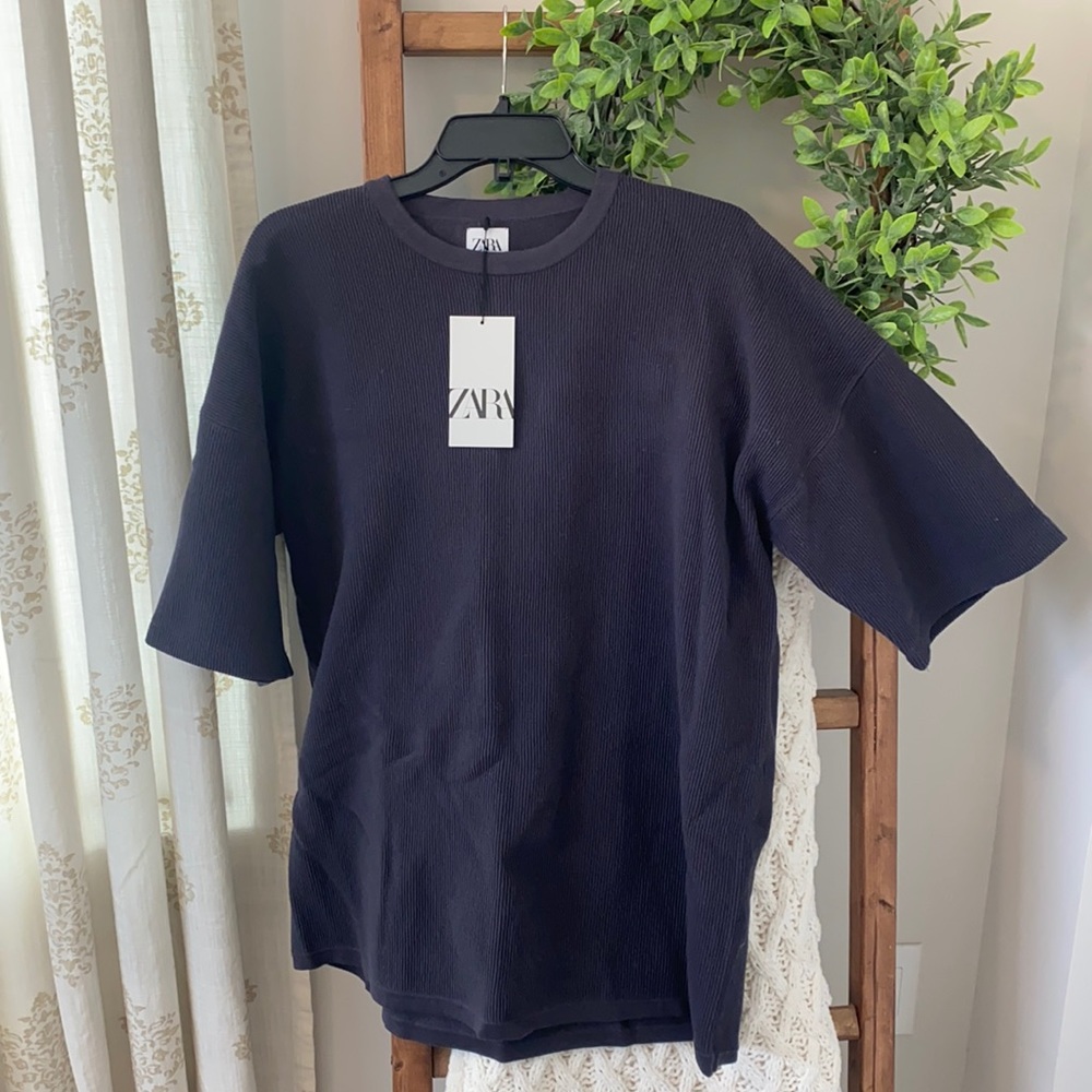 Zara Ribbed Shirt